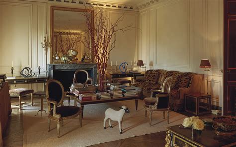 Givenchy in his Paris Apartment, Vogue 